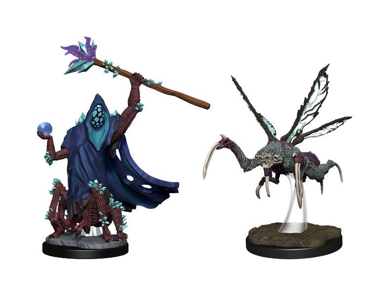 Critical Role Core Spawn Emissary and Seer Critical Role Unpainted Miniatures Case of 2