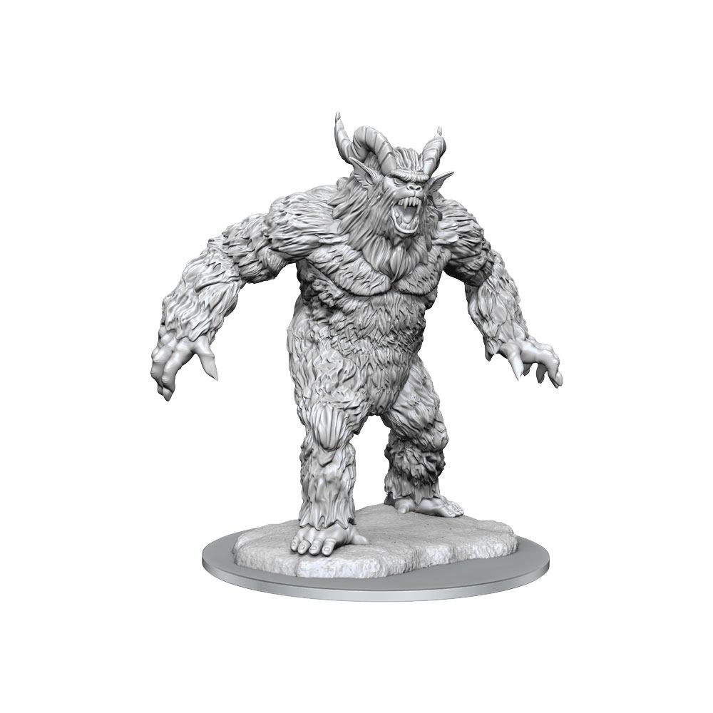 DND Abominable Yeti Dungeons and Dragons Unpainted Miniature Case of 2