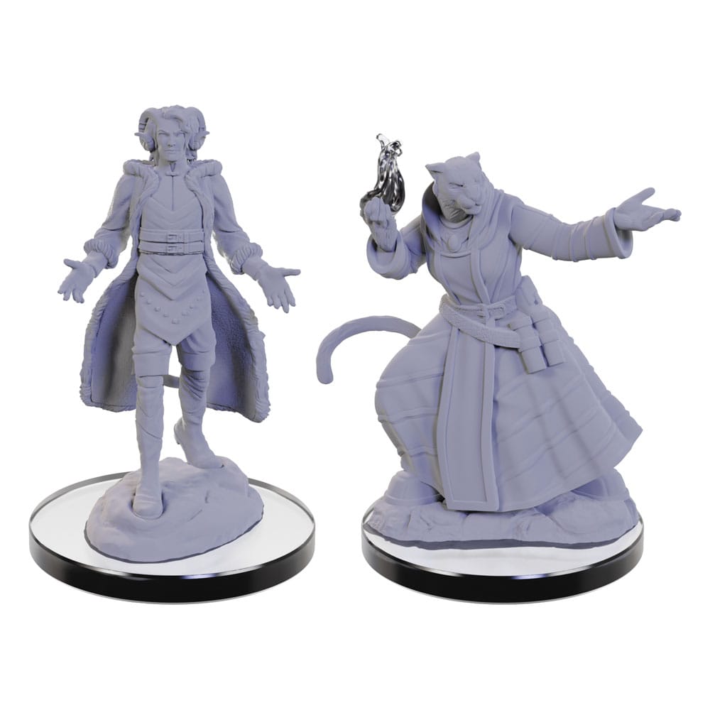 Critical Role Lucien Tavelle and Cree Deeproots Unpainted Miniature