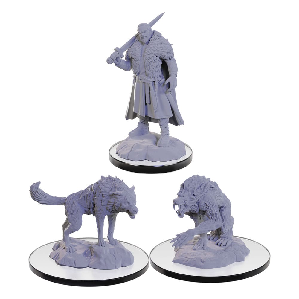 Dungeons and Dragons Loup Garou Nolzurs Marvelous Miniatures Unpainted Miniature