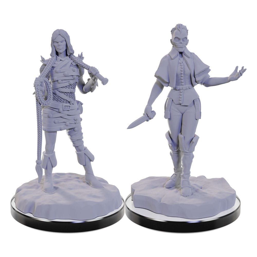Pathfinder Battles Urdefhan Death Scout and Lasher Deep Cuts Unpainted Miniatures Two Pack Case Two