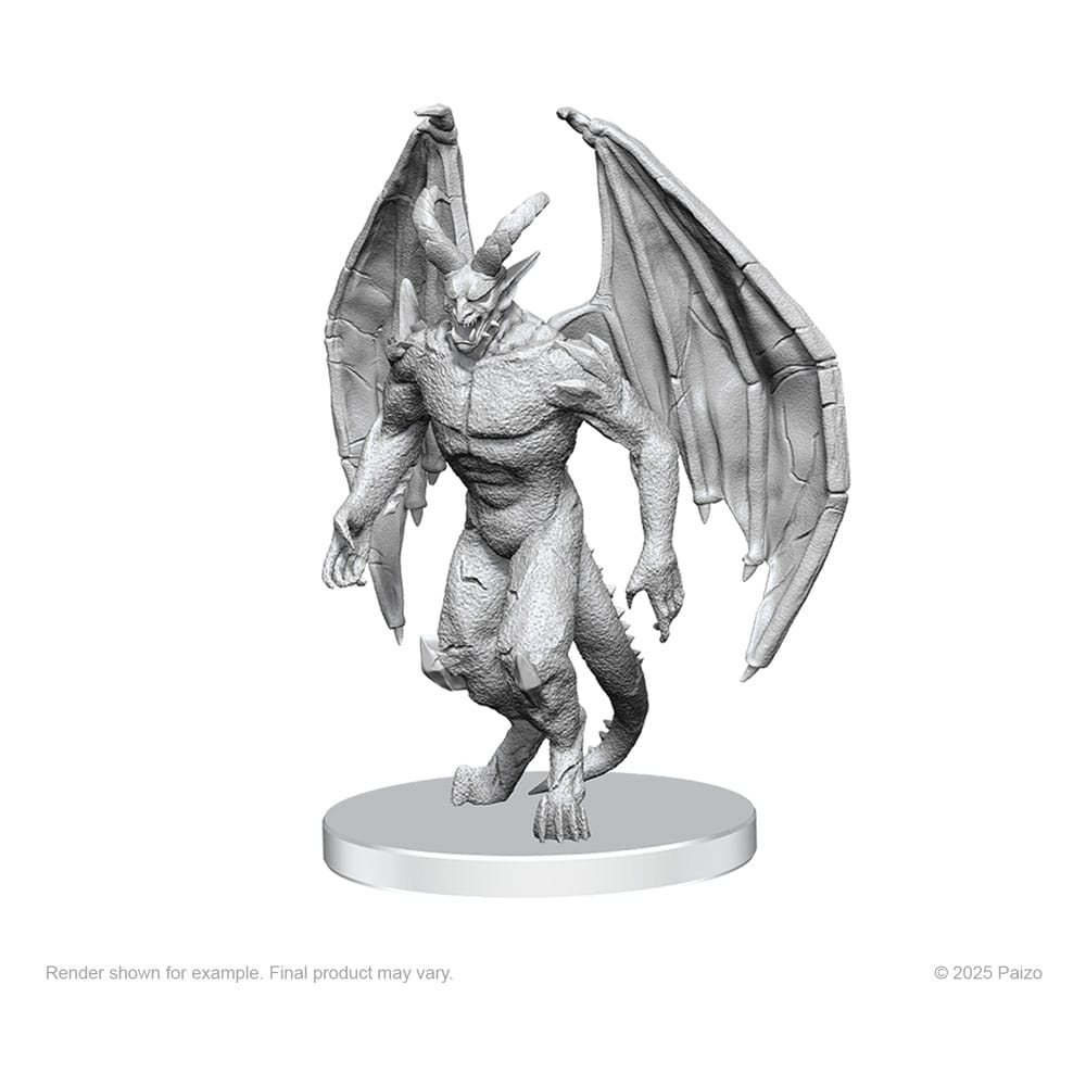 Pathfinder Gargoyle and Shae Deep Cuts Unpainted Miniature Figures