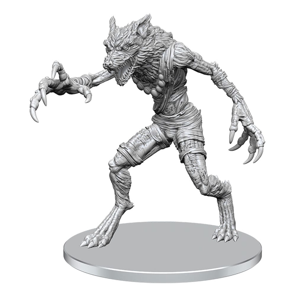Pathfinder Meladaemon Famine Daemon Deep Cuts Unpainted Miniature Figure