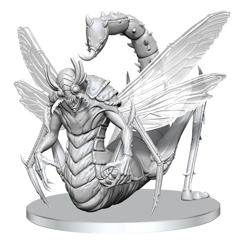 Pathfinder Derakni Locust Demon Deep Cuts Unpainted Miniature Figure