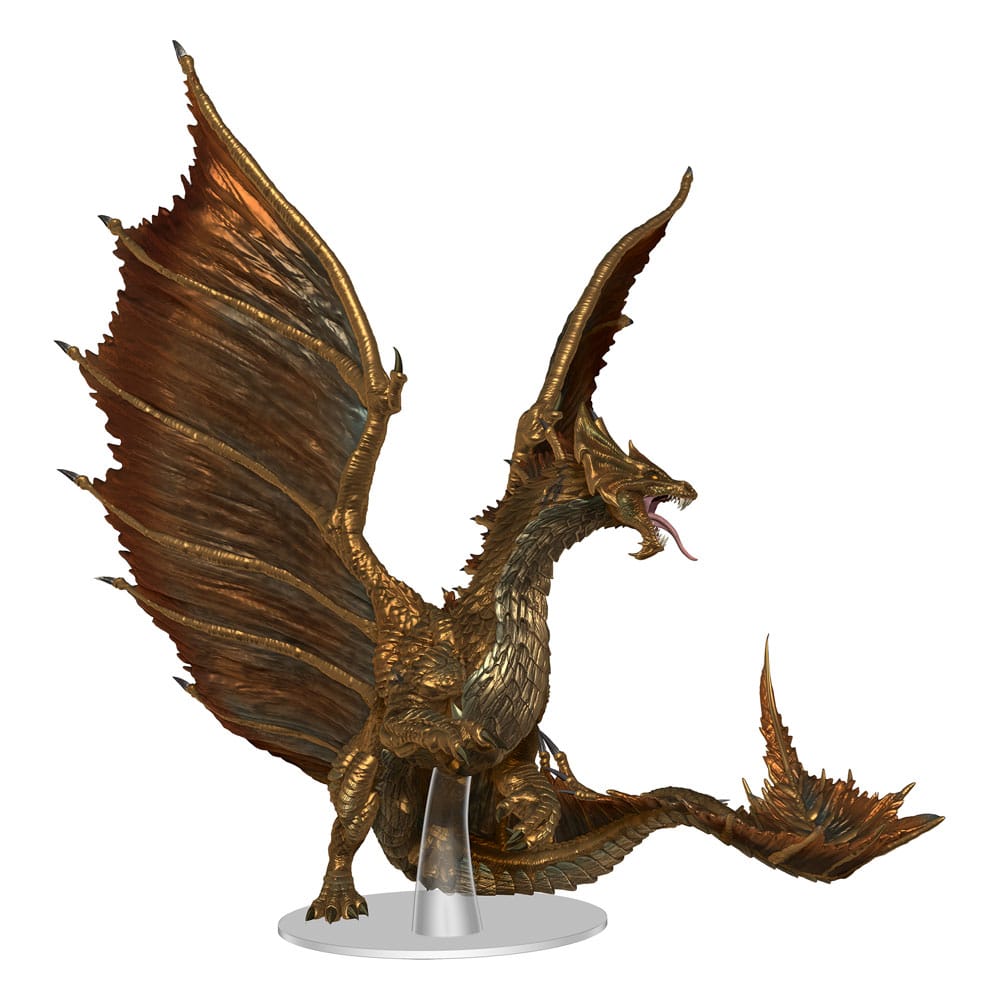 Dungeons and Dragons Adult Brass Dragon Icons of the Realms Statue Thirty Centimeters