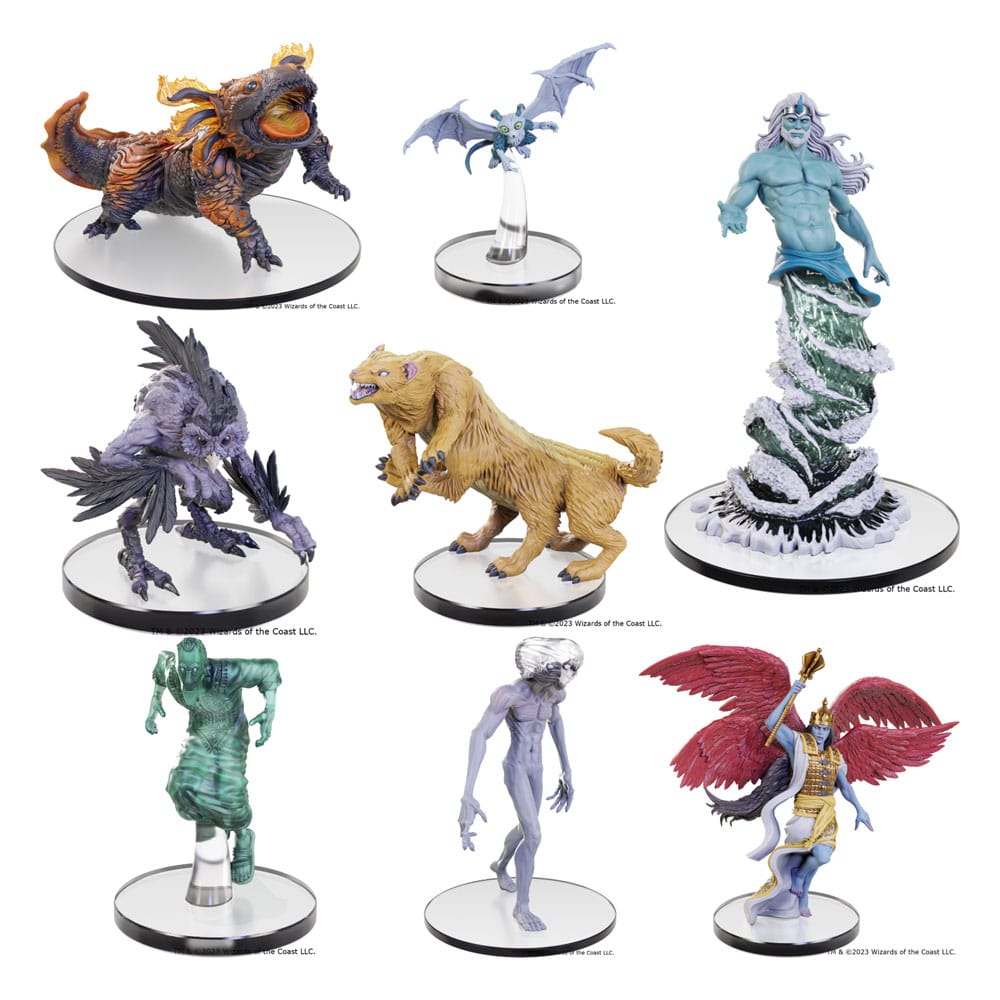 Dungeons and Dragons Journeys through the Radiant Citadel Monsters Icons of the Realms Prepainted Miniatures Boxed Set