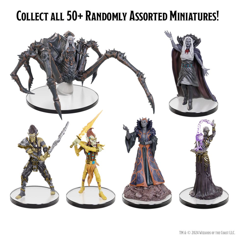 Dungeons and Dragons Icons of the Realms 50th Anniversary Booster Brick Eight Pack Set 31