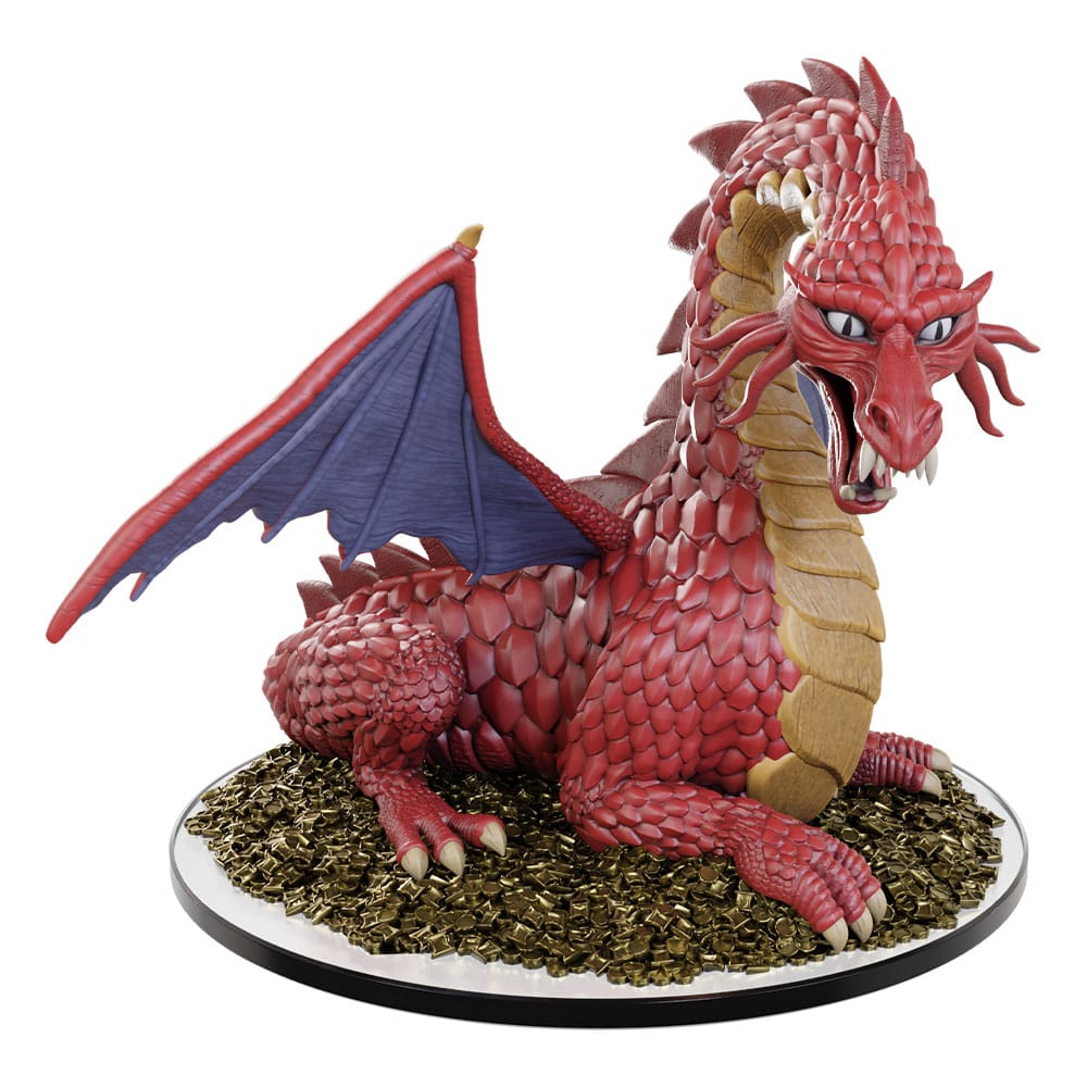 Dungeons and Dragons Classic Red Dragon Icons of the Realms Prepainted Miniature 50th Anniversary Set 31