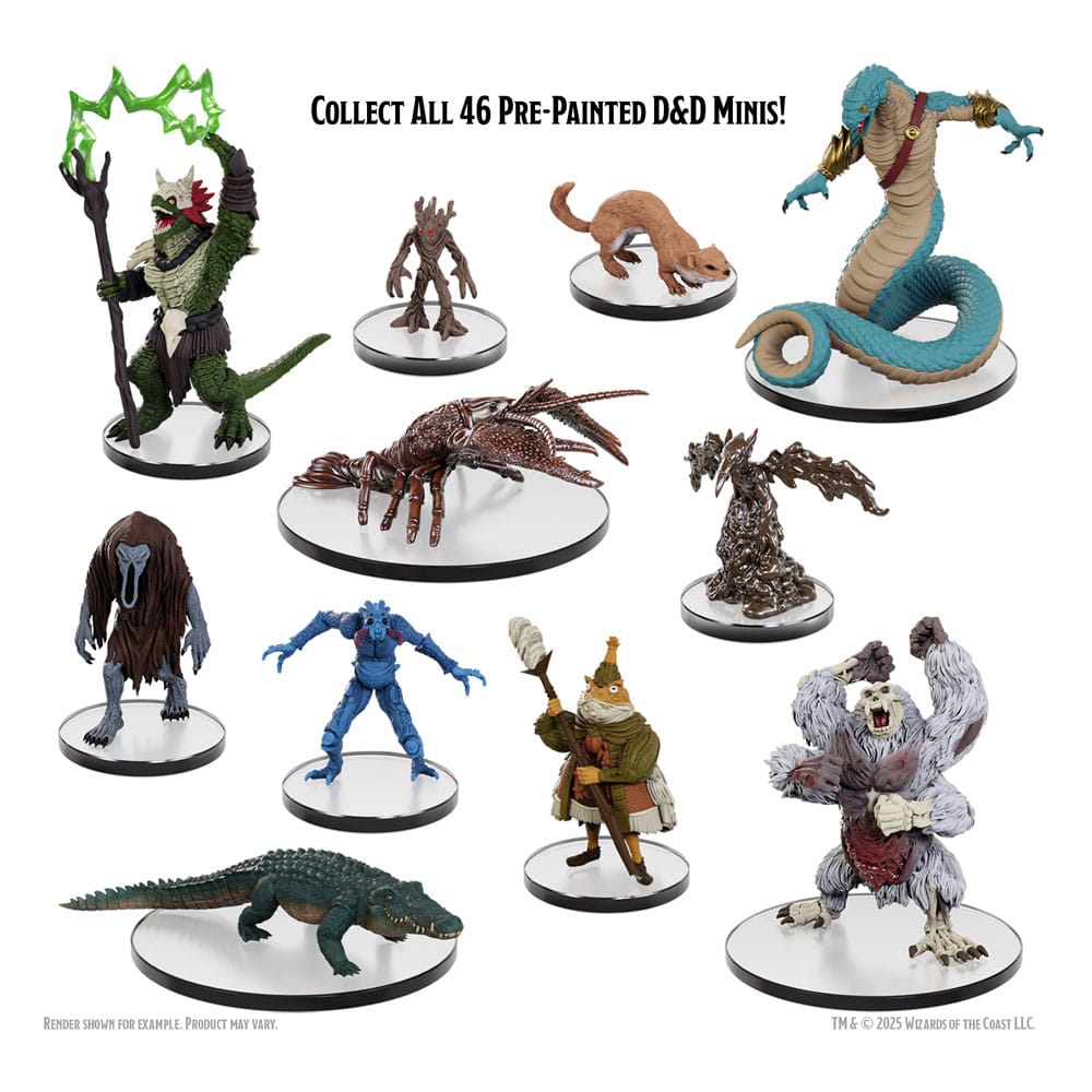 Dungeons and Dragons Ghost Light Collection Icons of the Realms Booster Brick Ten Pack