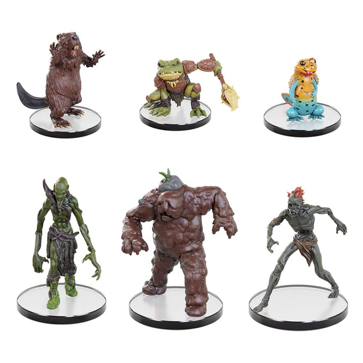 Pathfinder Battles Bog Dwellers Box 6 Pack Pre Painted Figures