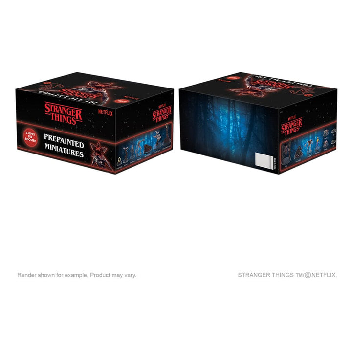 Stranger Things Upside Down Display Set 12 Count Miniature Figures