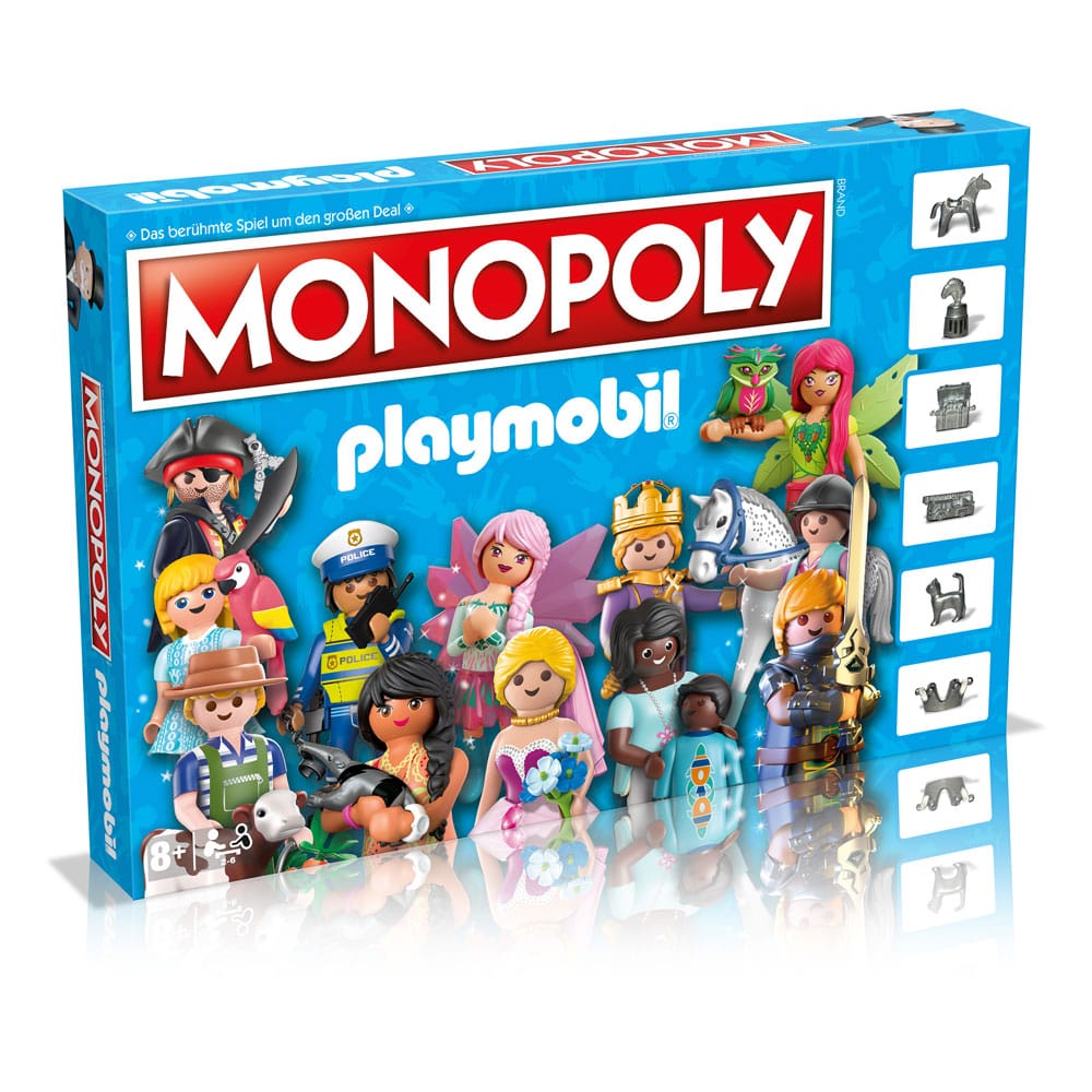 Monopoly Playmobil Board Game German Version