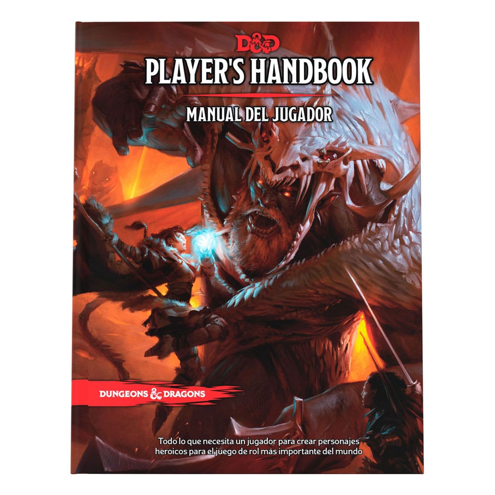 Dungeons and Dragons Players Handbook Spanish