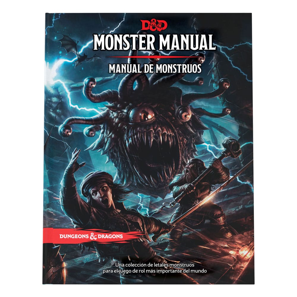 Dungeons and Dragons Monster Manual Spanish