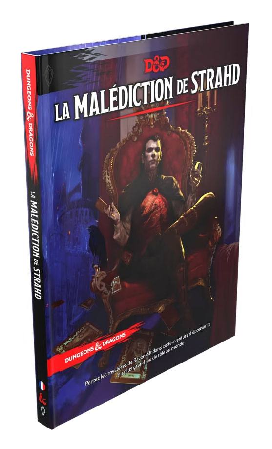 Dungeons and Dragons Strahds Curse Adventure French