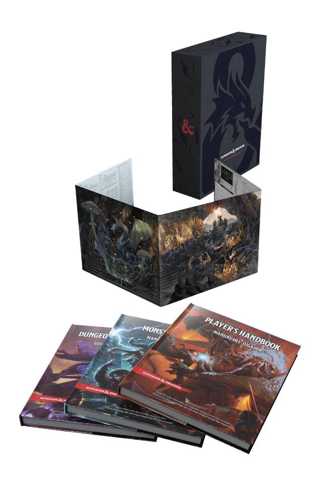 Dungeons and Dragons Core Rulebooks Gift Set Spanish Edition