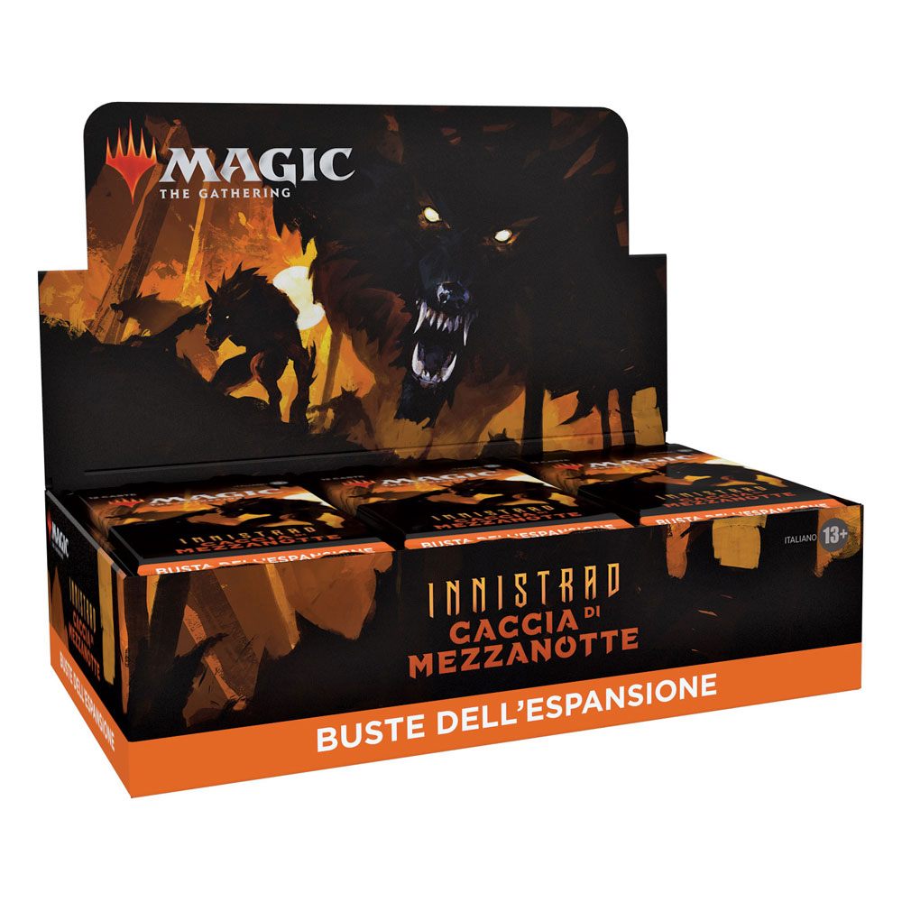 Magic the Gathering Innistrad Midnight Hunt Set Booster Display Italian
