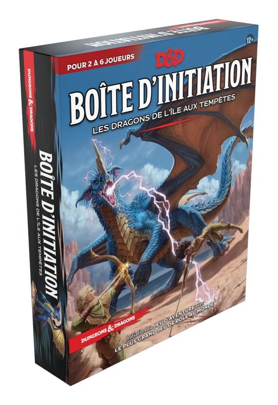 Dungeons and Dragons Dragons of Stormwreck Isle Starter Set French