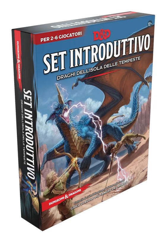 Dungeons and Dragons Dragons of Stormwreck Isle Starter Set Italian