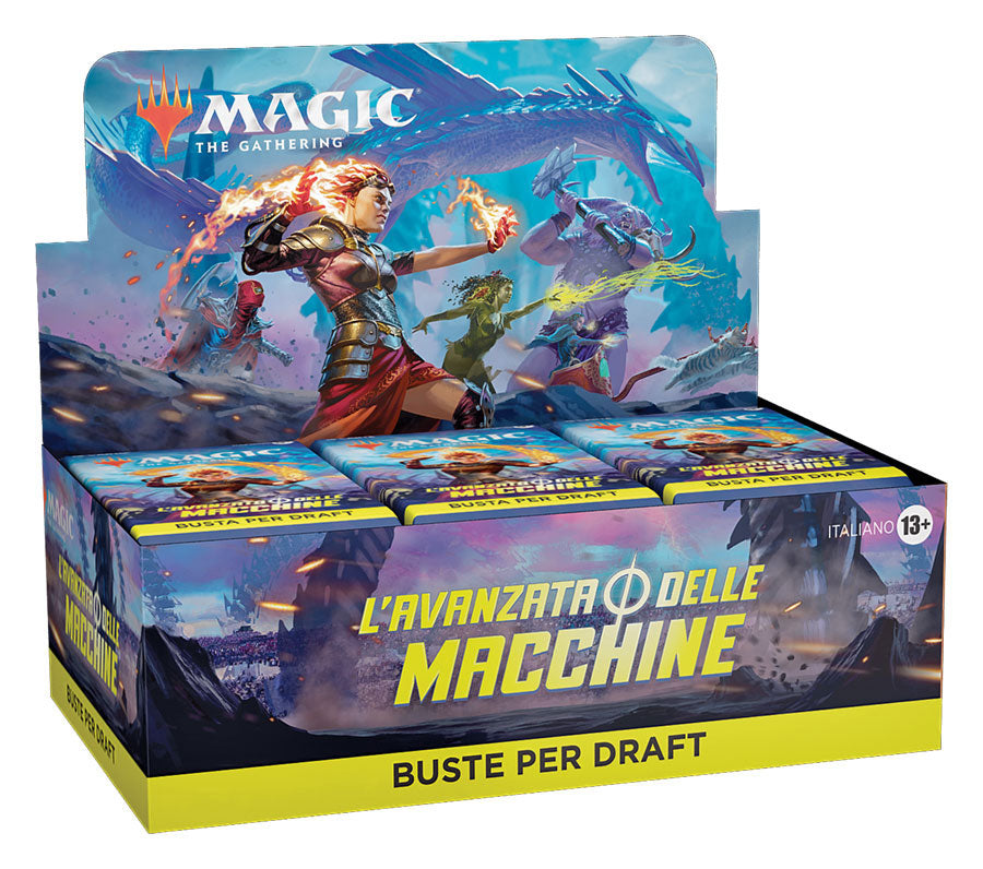 Magic the Gathering March of the Machine Draft Booster Display Italian