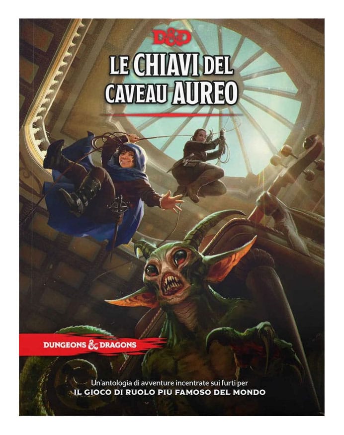 Dungeons and Dragons Le Chiavi del Caveau Aureo Adventure Book Italian