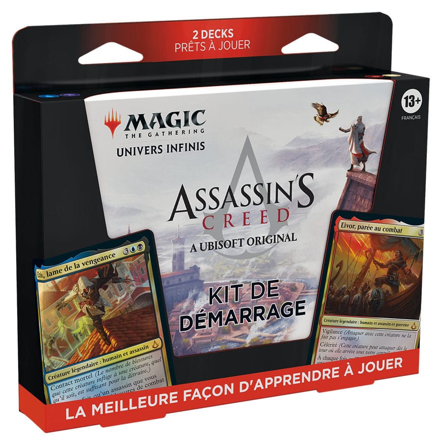 Magic The Gathering Univers Infinis Assassins Creed Starter Kit French 2024 Display 12 Pack
