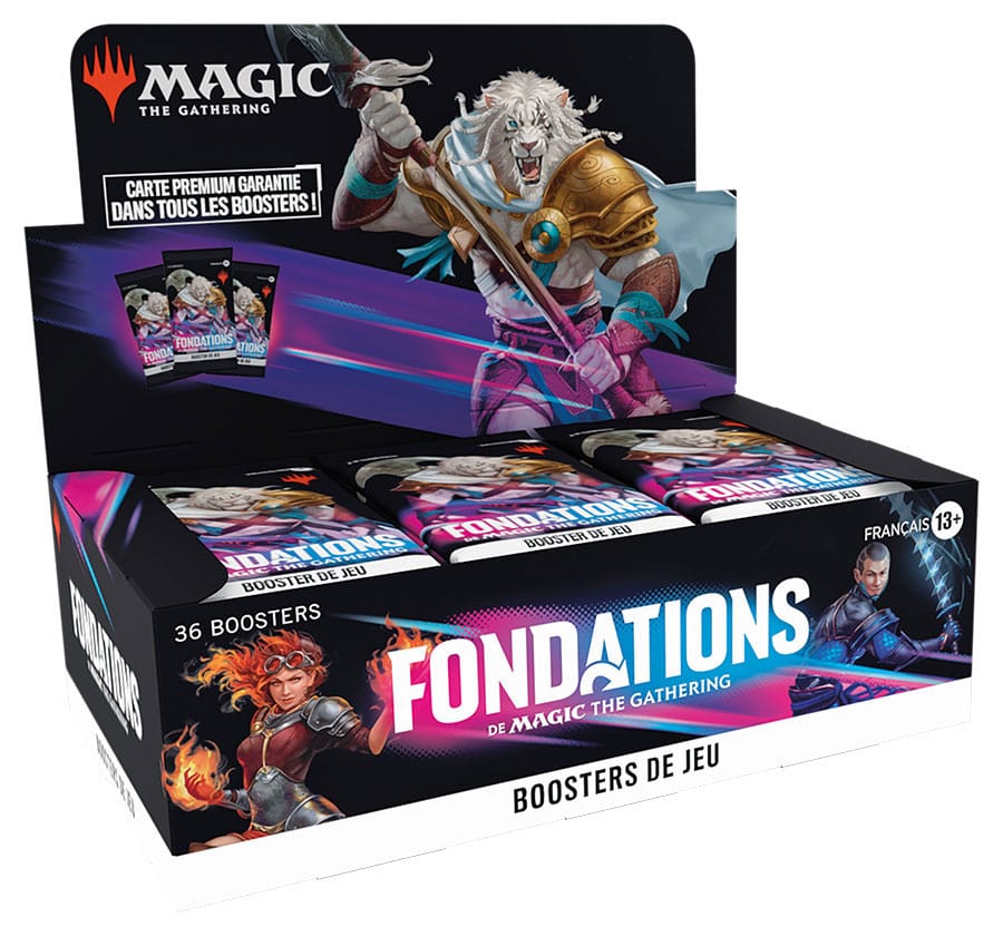 Magic The Gathering Fondations Play Booster French Display 36 Pack