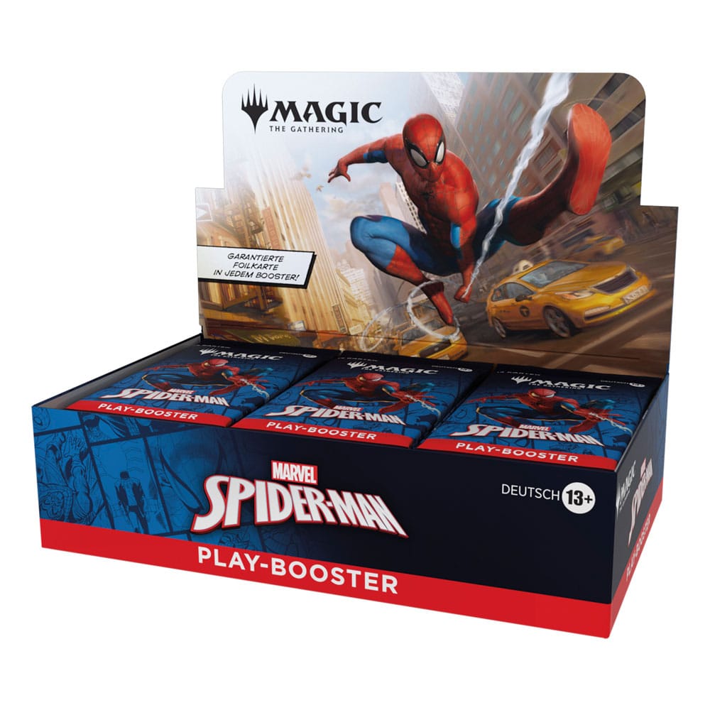 Magic The Gathering Spider Man Play Booster Display 30 Packs German