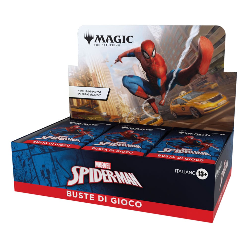 Magic The Gathering Spider Man Play Booster Display 30 Packs Italian