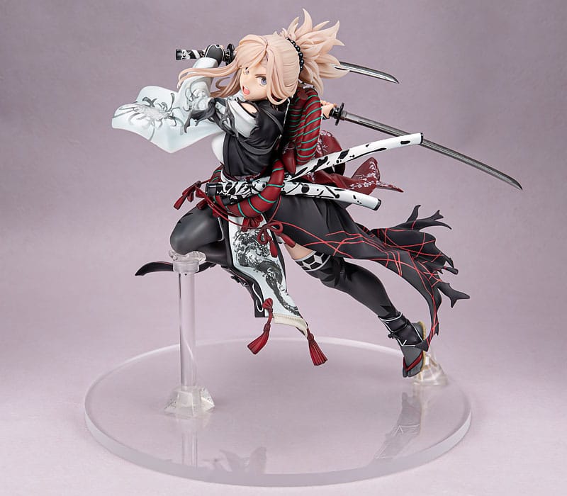 Fate Samurai Remnant Berserker Musashi Miyamoto PVC Statue 1 7 Scale 25cm