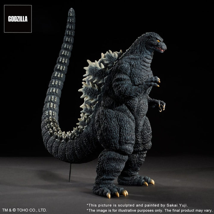 TOHO Godzilla 1993 Gallant Figure in the Suzuka Mountains Godzilla vs Mechagodzilla PVC Statue 35cm Sakai Yuji Collection