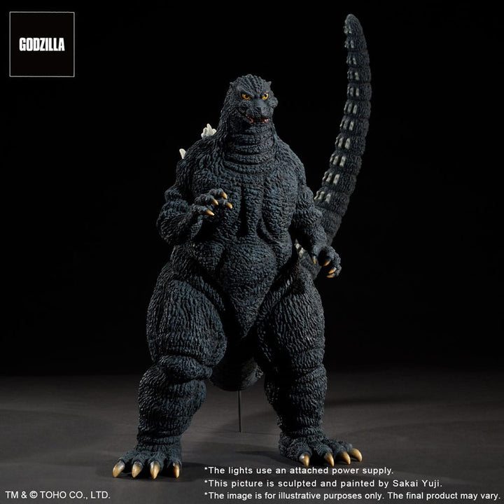 TOHO Godzilla 1993 Gallant Figure in the Suzuka Mountains Godzilla vs Mechagodzilla PVC Statue 35cm Sakai Yuji Collection