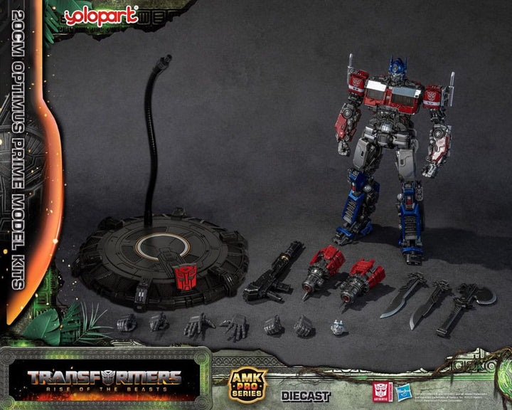 Transformers Optimus Prime Rise of the Beasts AMK Pro Series Plastic Model Kit 20 cm