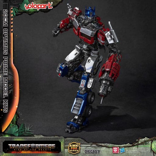 Transformers Optimus Prime Rise of the Beasts AMK Pro Series Plastic Model Kit 20 cm