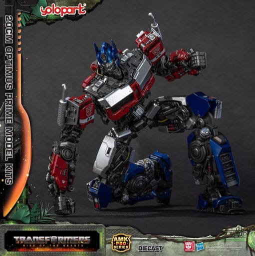 Transformers Optimus Prime Rise of the Beasts AMK Pro Series Plastic Model Kit 20 cm