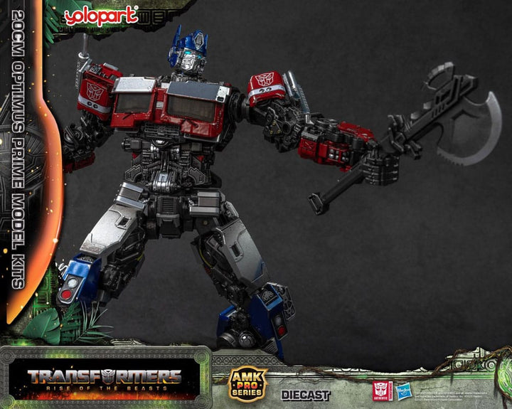 Transformers Optimus Prime Rise of the Beasts AMK Pro Series Plastic Model Kit 20 cm