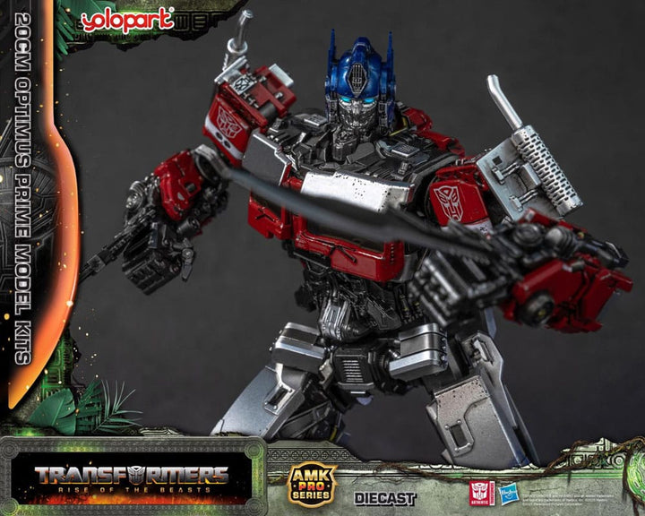 Transformers Optimus Prime Rise of the Beasts AMK Pro Series Plastic Model Kit 20 cm
