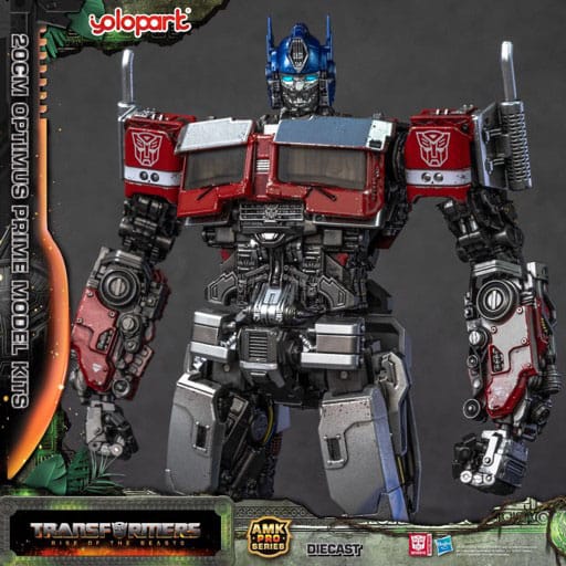 Transformers Optimus Prime Rise of the Beasts AMK Pro Series Plastic Model Kit 20 cm