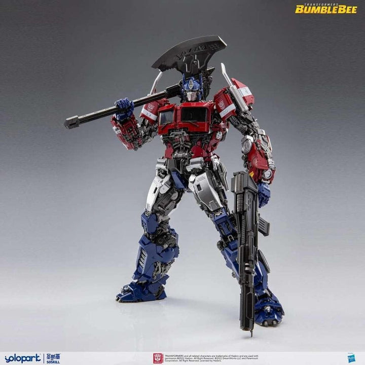 Yolopark Transformers Bumblebee The Movie Earth Mode Optimus Prime Model Kit