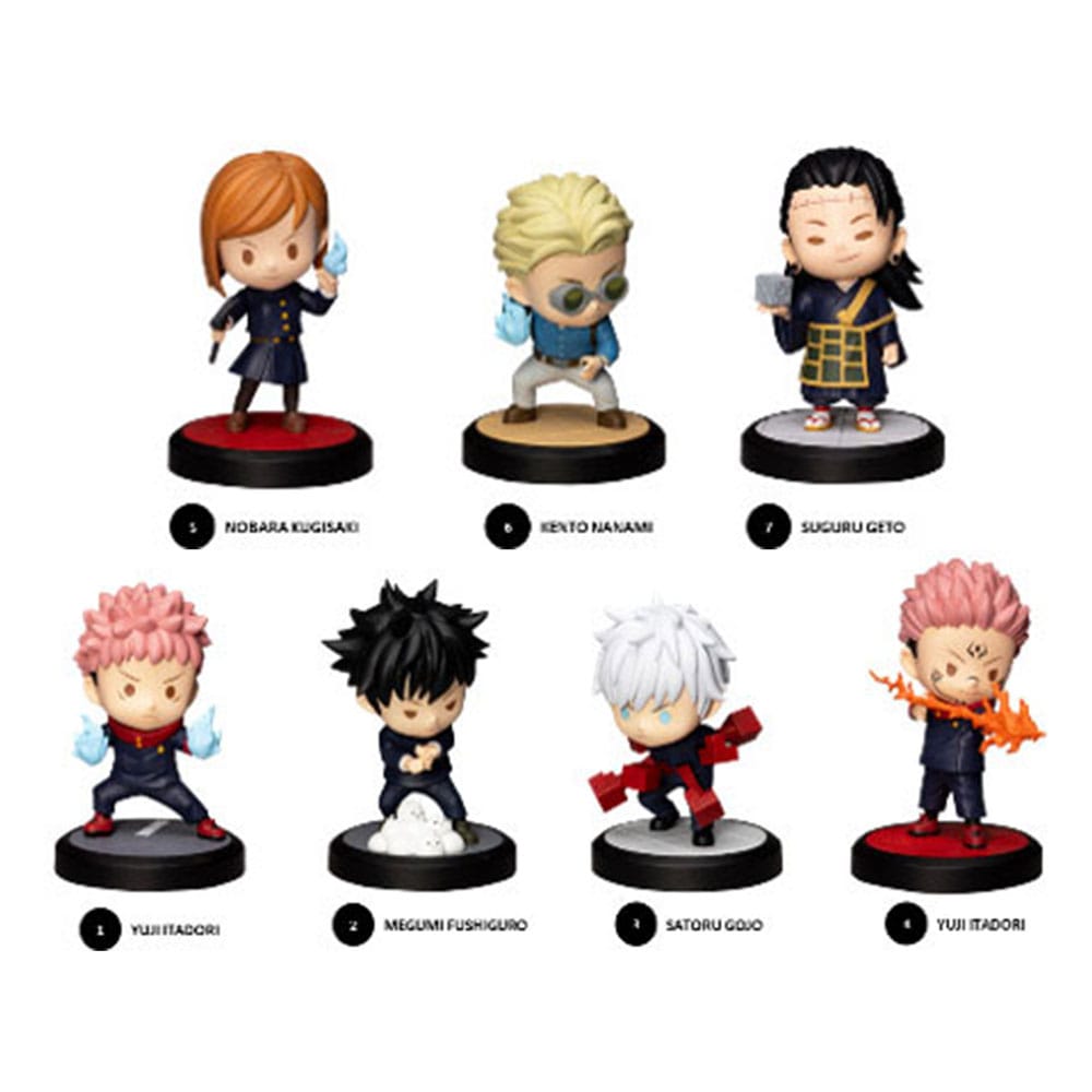 Jujutsu Kaisen Cursed Series Jujutsu Kaisen Hero Box Mini Figures Display 6 Pieces 8 cm