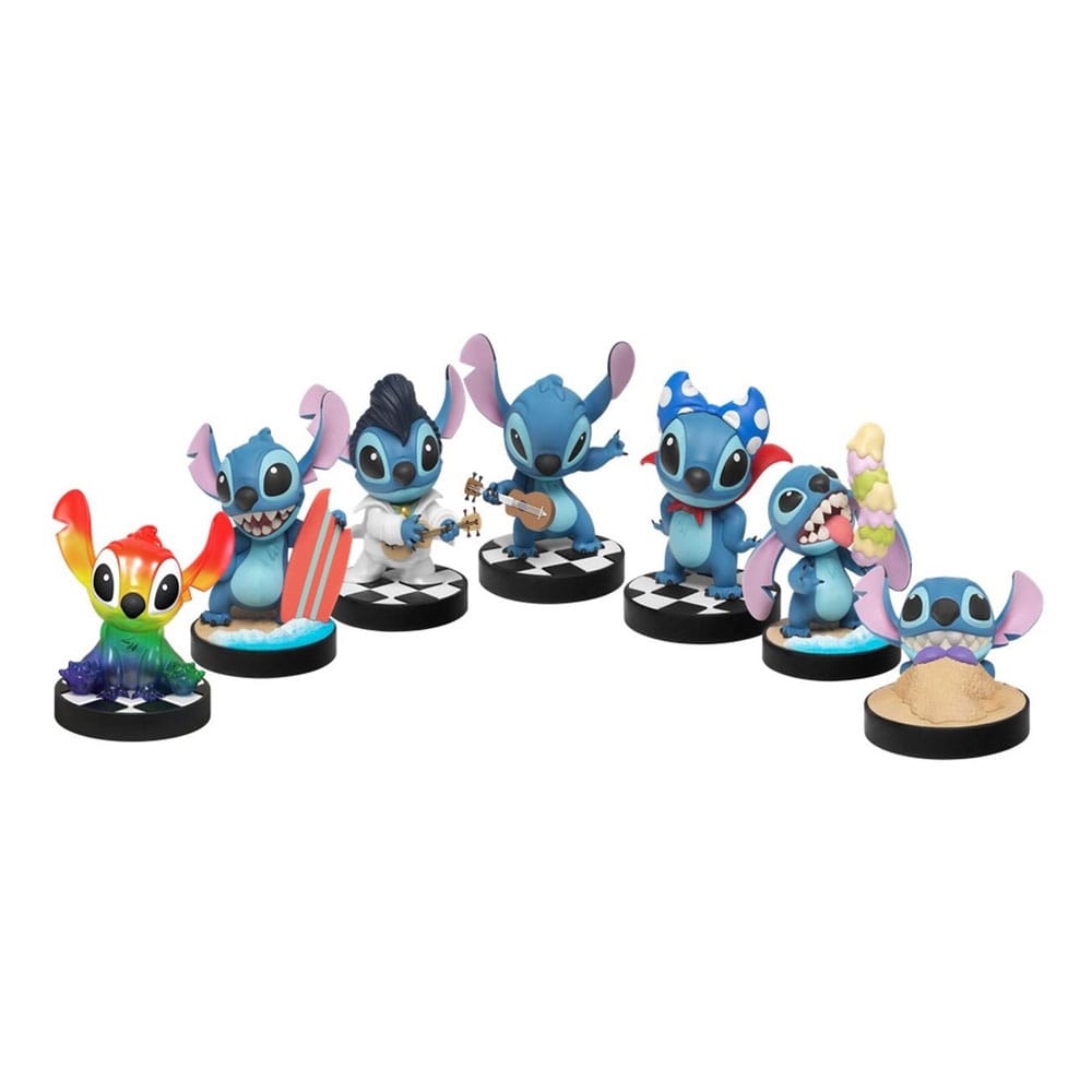 Lilo and Stitch Fun Series Lilo and Stitch Hero Box Mini Figures Display 6 Pieces 8 cm