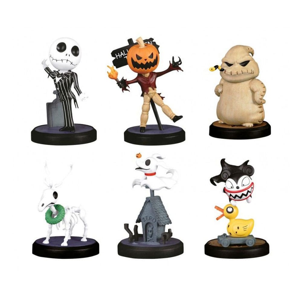 Nightmare Before Christmas Classic Series Nightmare Before Christmas Hero Box Mini Figures Display 6 Pieces 8 cm