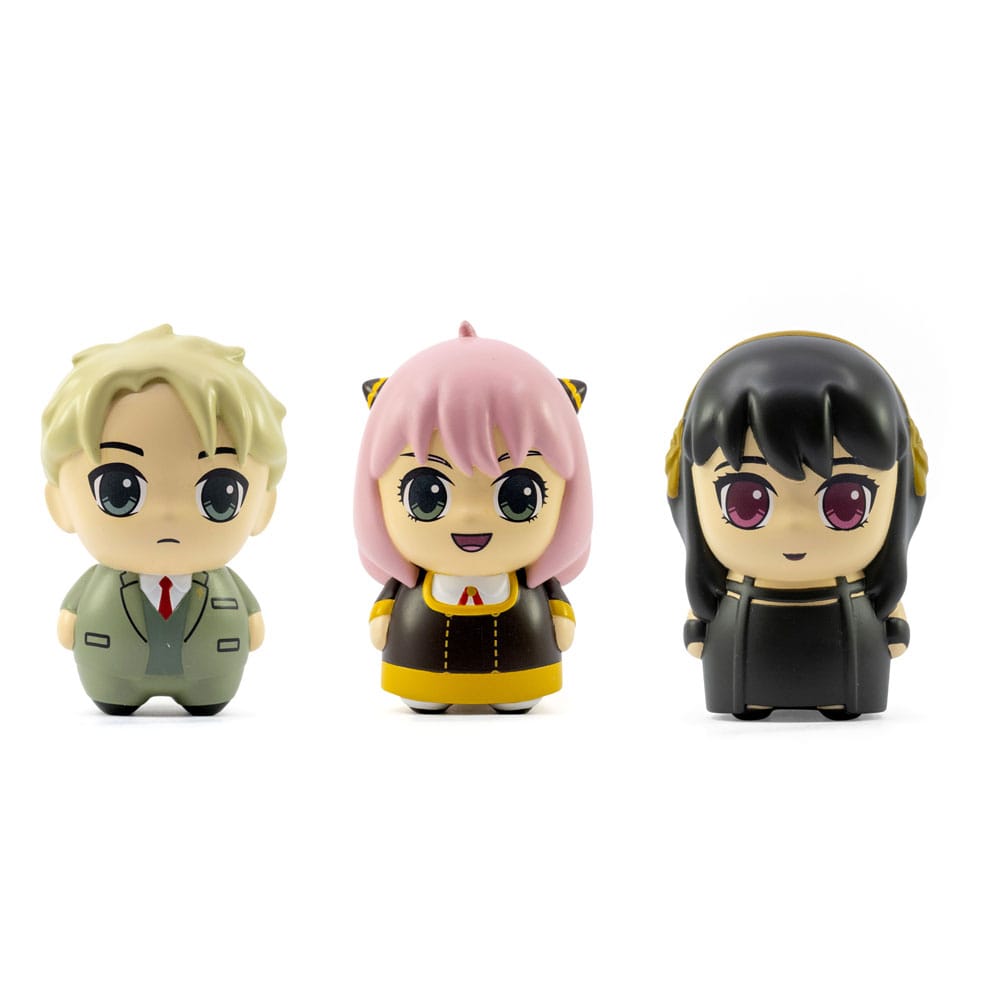 Spy x Family Anya Loid Yor Squish Hero Anti Stress Figure 8cm Display 12pcs
