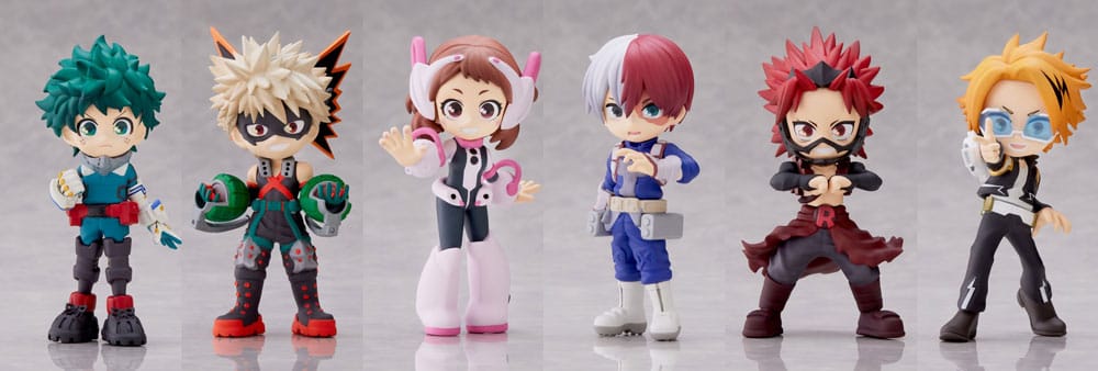 My Hero Academia Anime Series Mini Figures 9 cm Display Set of 6