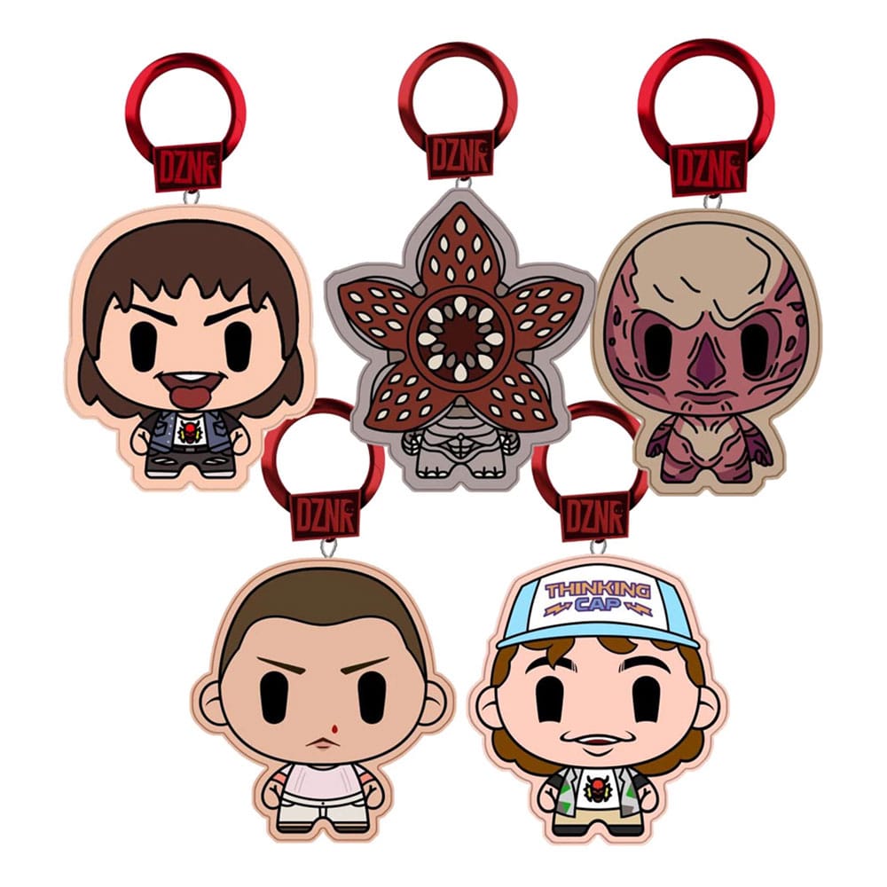 Stranger Things DZNR Character Bag Clip Figure Display 24 Pieces