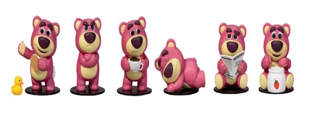 Toy Story Lots o Huggin Bear Hero Box Mini Figure 8 cm Display Pack of 6
