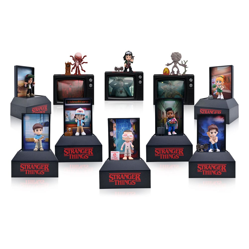 Stranger Things Upside Down Series 2 Secret Capsule Mini Figures 7 Centimeter Display 12 Pack