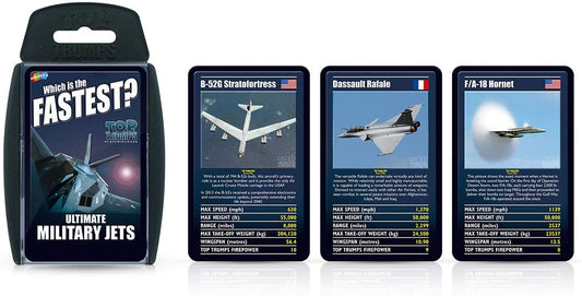 Top Trumps Classics Ultimate Military Jets - Image 2