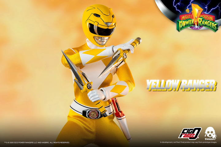 Mighty Morphin Power Rangers FigZero Yellow Ranger 1/6 Scale Figure