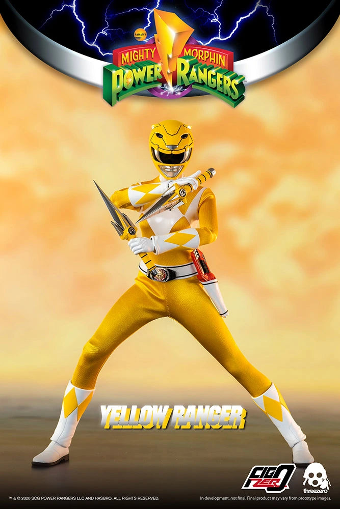 Mighty Morphin Power Rangers FigZero Yellow Ranger 1/6 Scale Figure